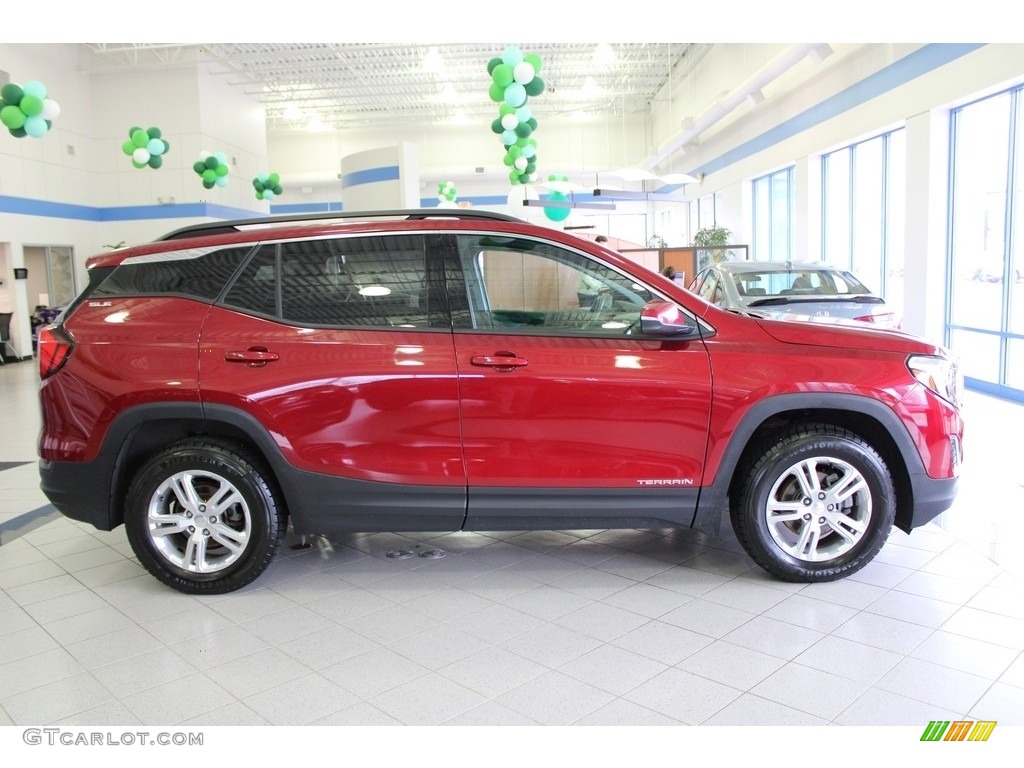 2018 Terrain SLE AWD - Red Quartz Tintcoat / ­Jet Black photo #4