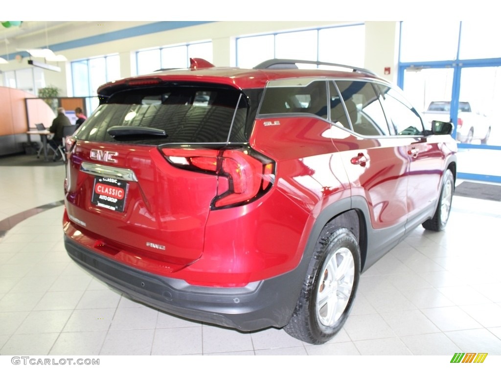 2018 Terrain SLE AWD - Red Quartz Tintcoat / ­Jet Black photo #7