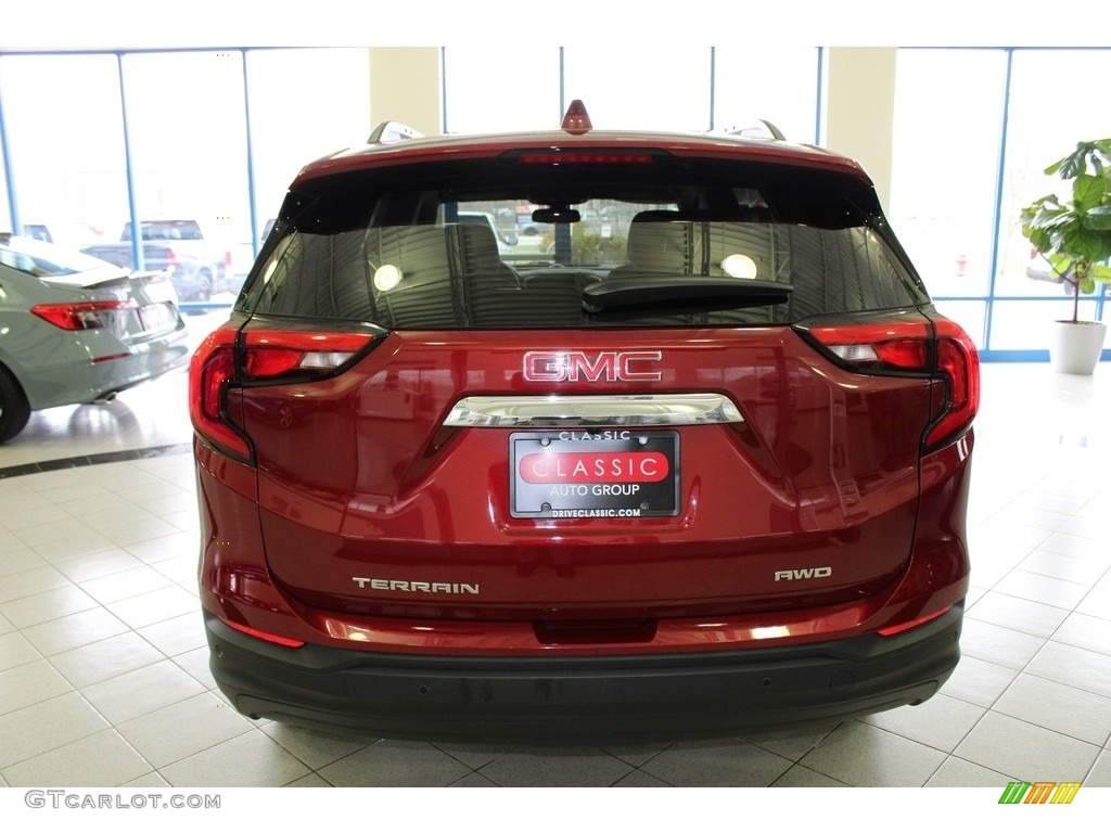 2018 Terrain SLE AWD - Red Quartz Tintcoat / ­Jet Black photo #8