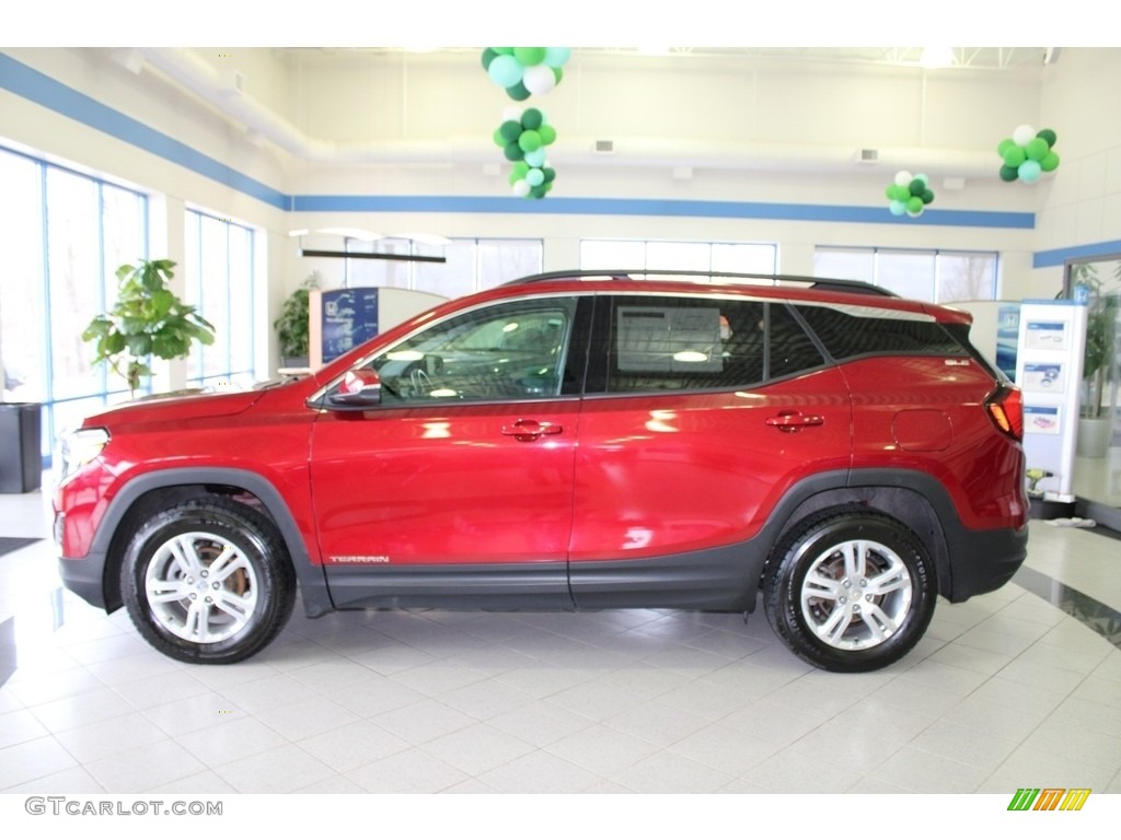 2018 Terrain SLE AWD - Red Quartz Tintcoat / ­Jet Black photo #10