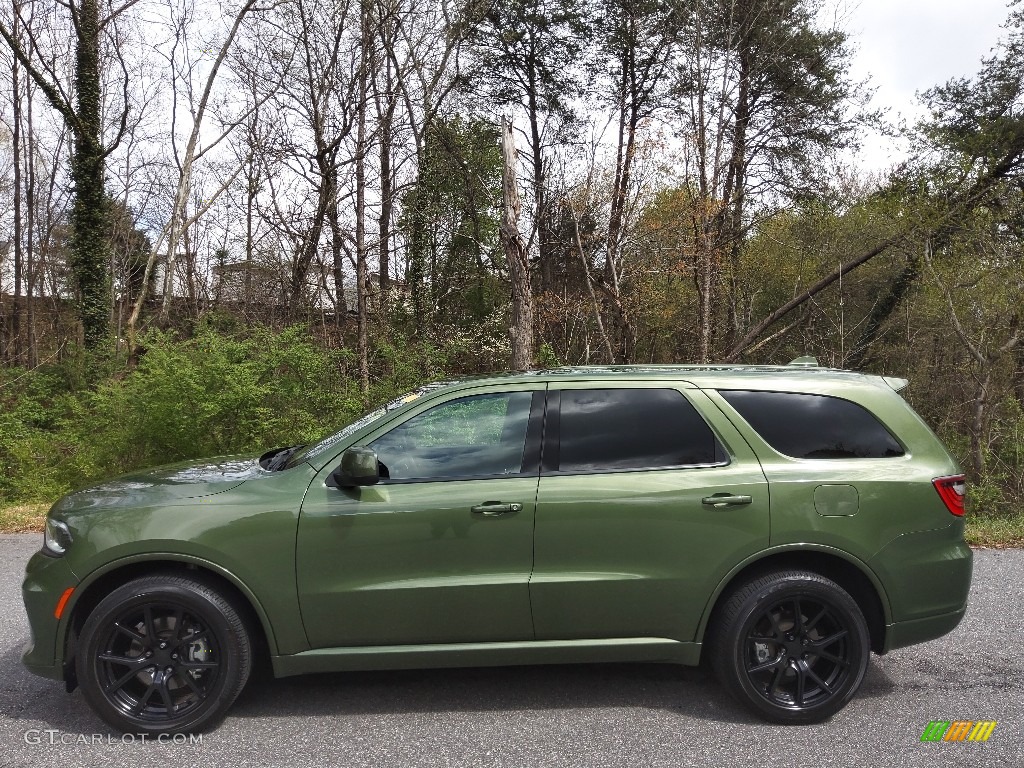 F8 Green 2021 Dodge Durango GT AWD Exterior Photo #145840268