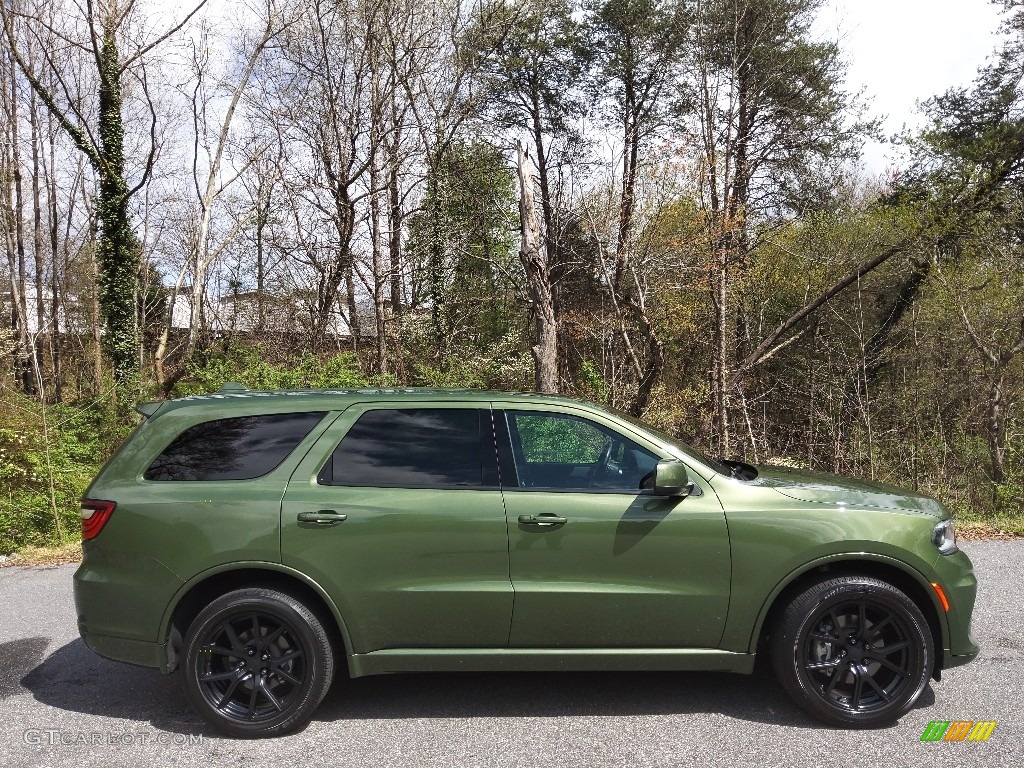 F8 Green 2021 Dodge Durango GT AWD Exterior Photo #145840343