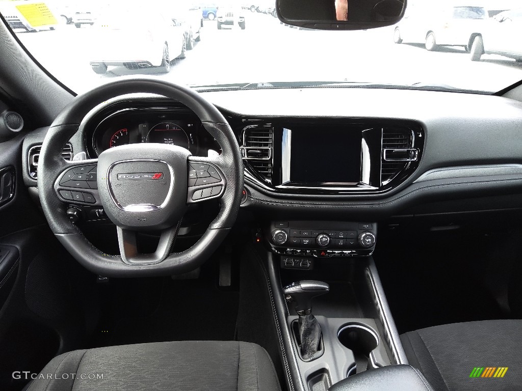 2021 Dodge Durango GT AWD Black Dashboard Photo #145840532