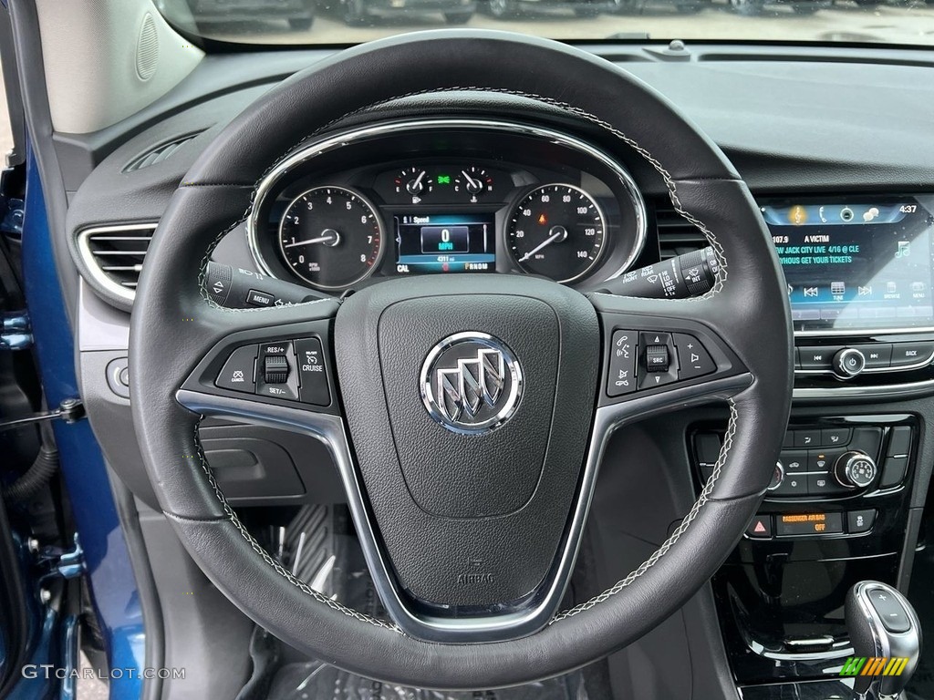 2020 Encore Preferred AWD - Deep Azure Metallic / Shale/Ebony Accents photo #9