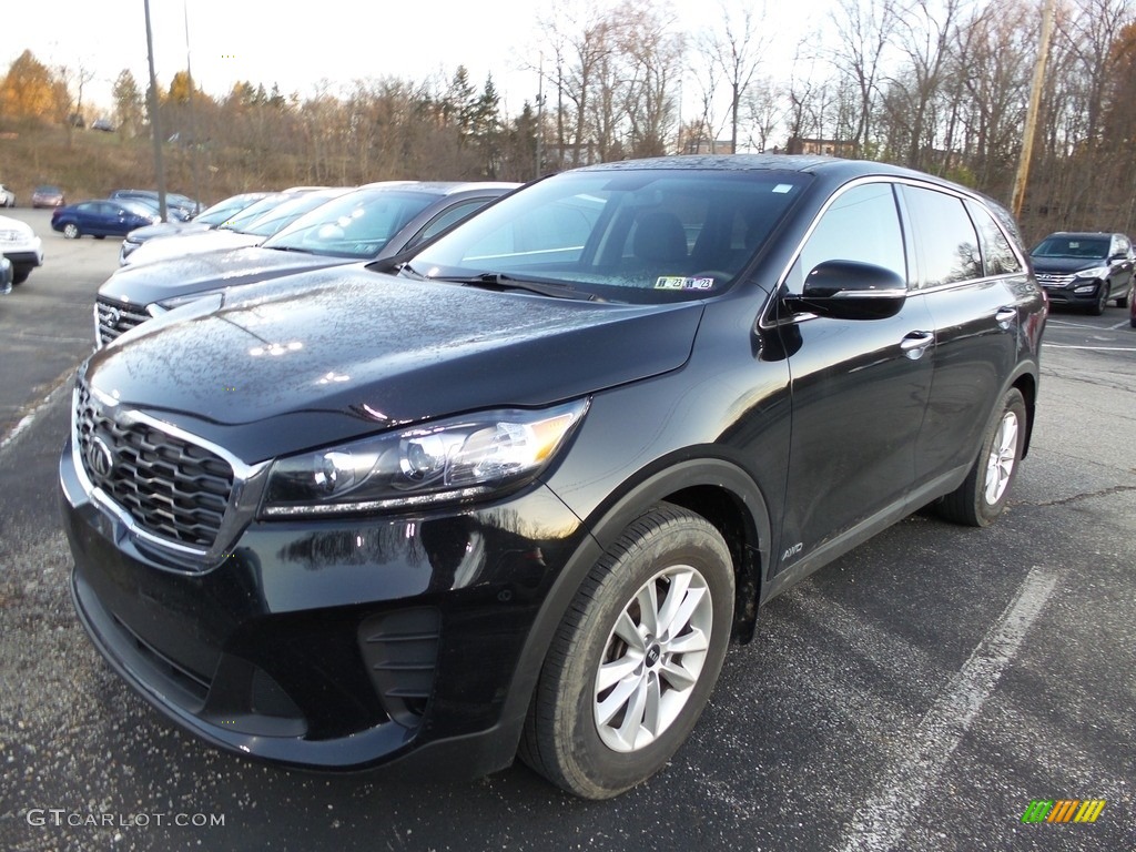 2020 Sorento LX AWD - Ebony Black / Black photo #1