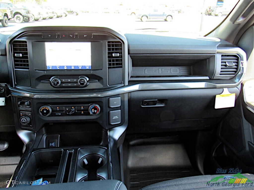 2023 F150 STX SuperCrew 4x4 - Antimatter Blue Metallic / Black photo #15