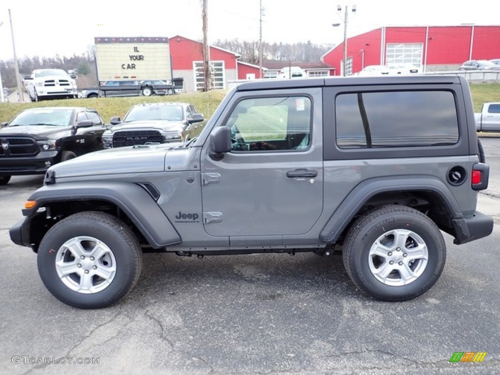 Sting-Gray 2023 Jeep Wrangler Sport 4x4 Exterior Photo #145841795