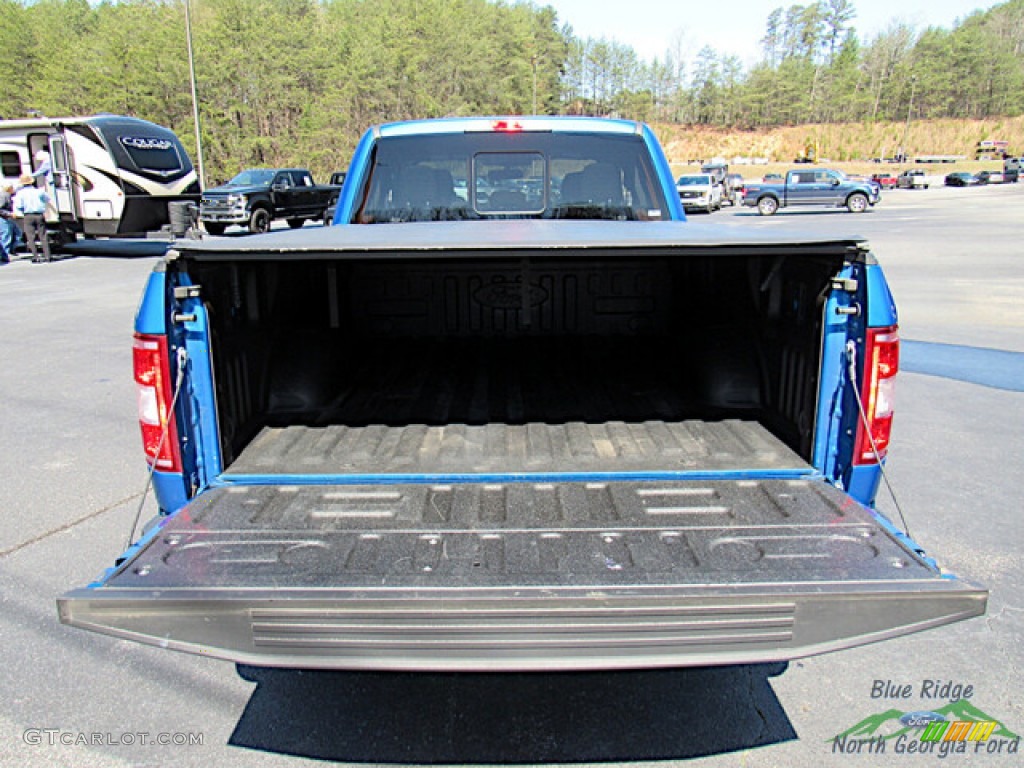 2019 F150 XLT SuperCab - Velocity Blue / Black photo #15