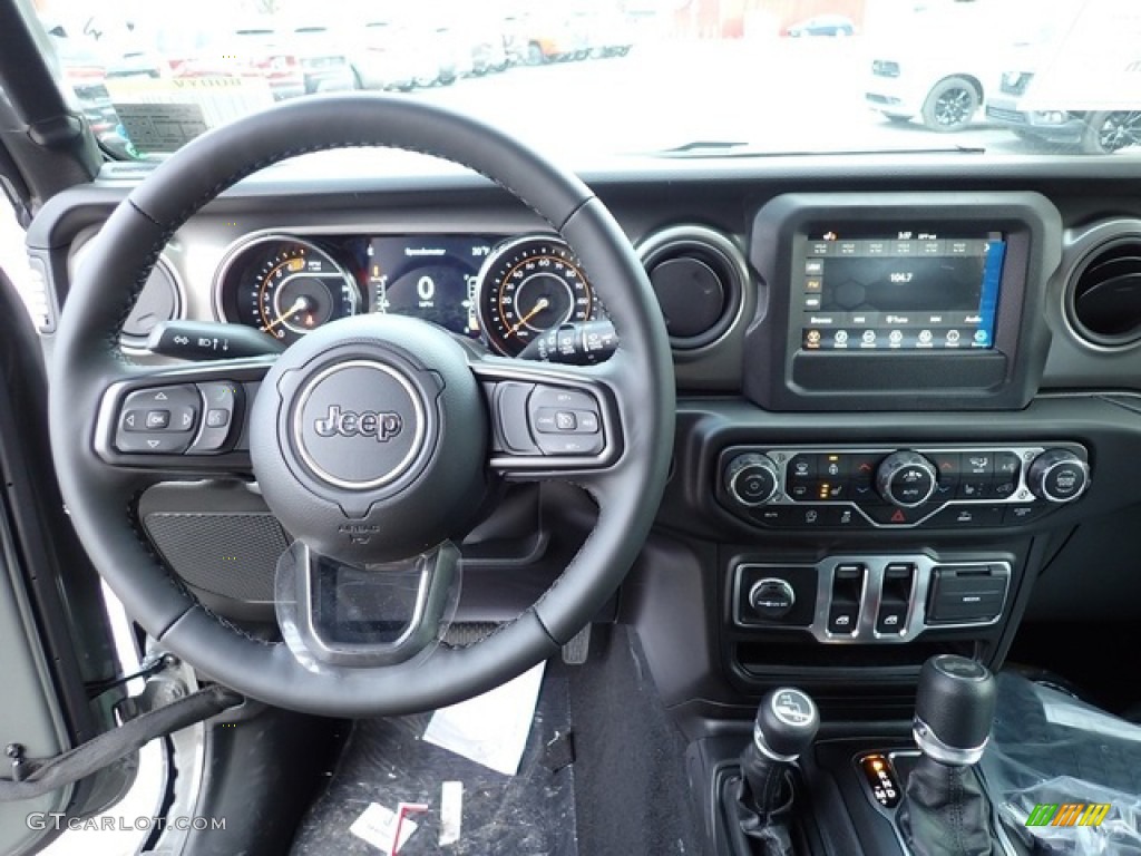 2023 Jeep Wrangler Sport 4x4 Black Dashboard Photo #145841918