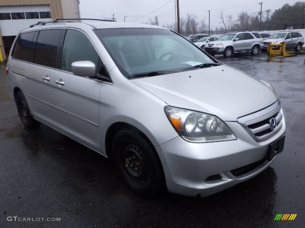 2007 Odyssey EX - Silver Pearl Metallic / Gray photo #3