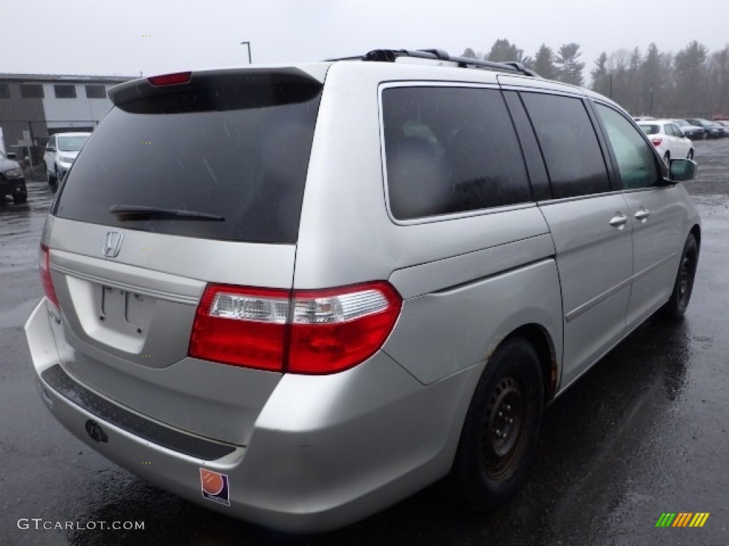 2007 Odyssey EX - Silver Pearl Metallic / Gray photo #5