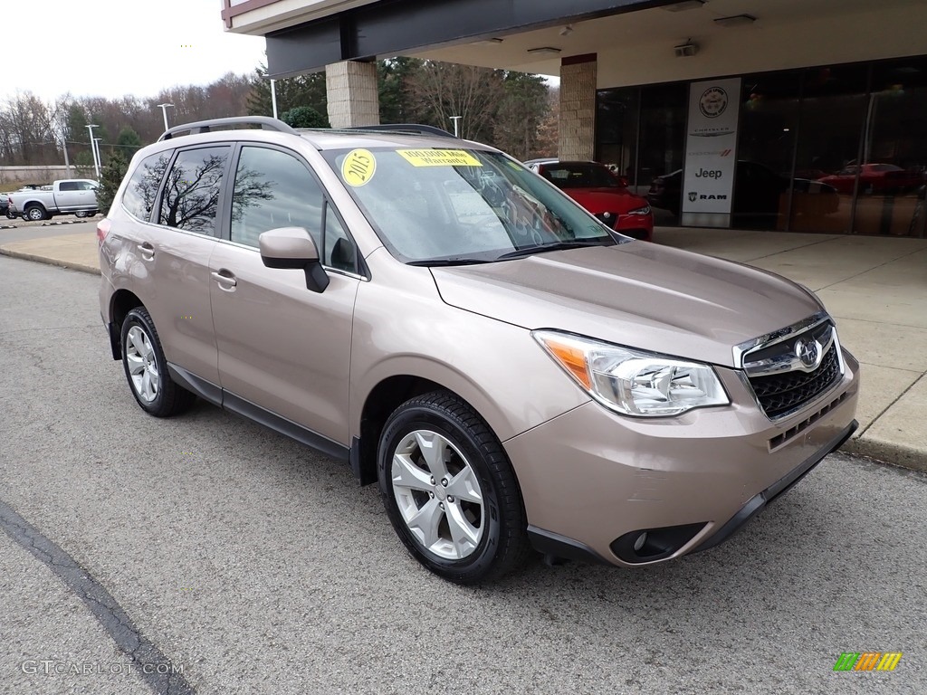 Burnished Bronze Metallic 2015 Subaru Forester 2.5i Limited Exterior Photo #145843399