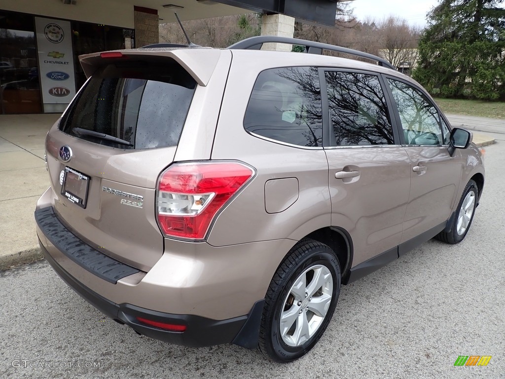 2015 Forester 2.5i Limited - Burnished Bronze Metallic / Black photo #8