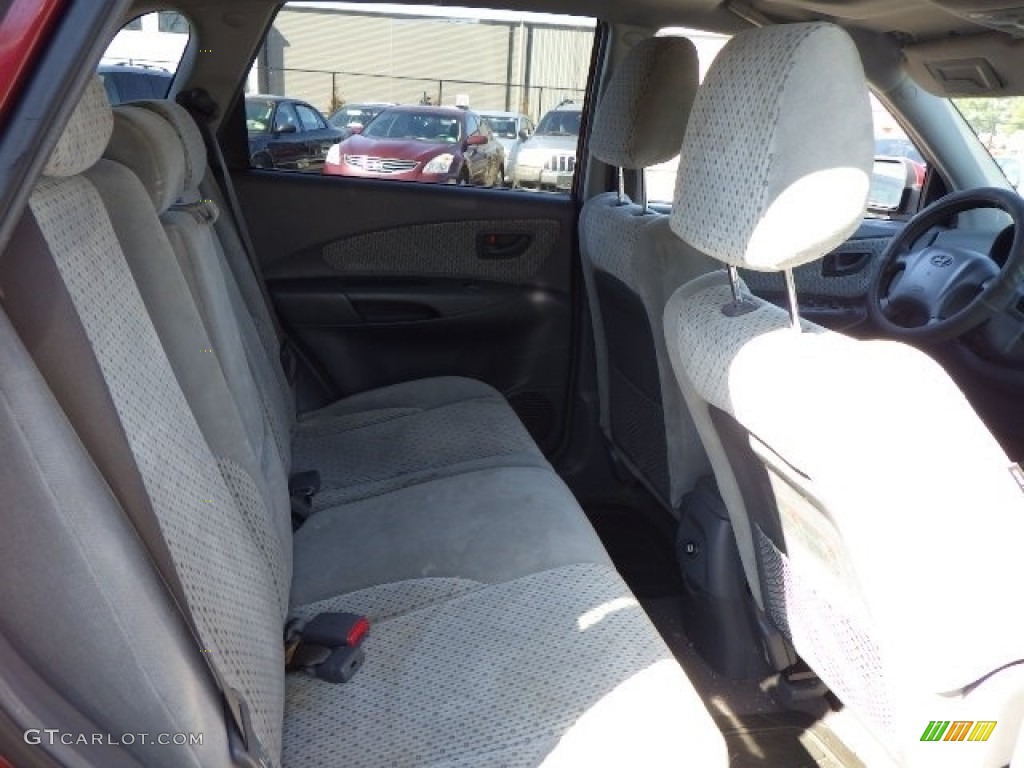 2005 Tucson GLS V6 - Mesa Red / Beige photo #9