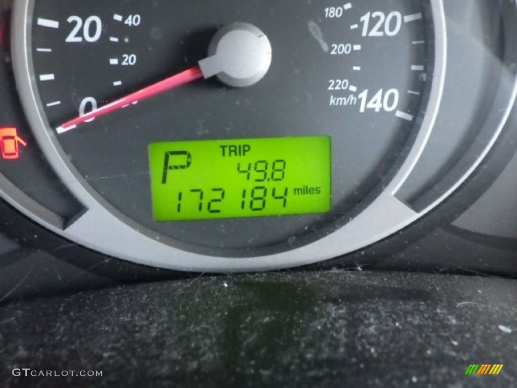 2005 Tucson GLS V6 - Mesa Red / Beige photo #11