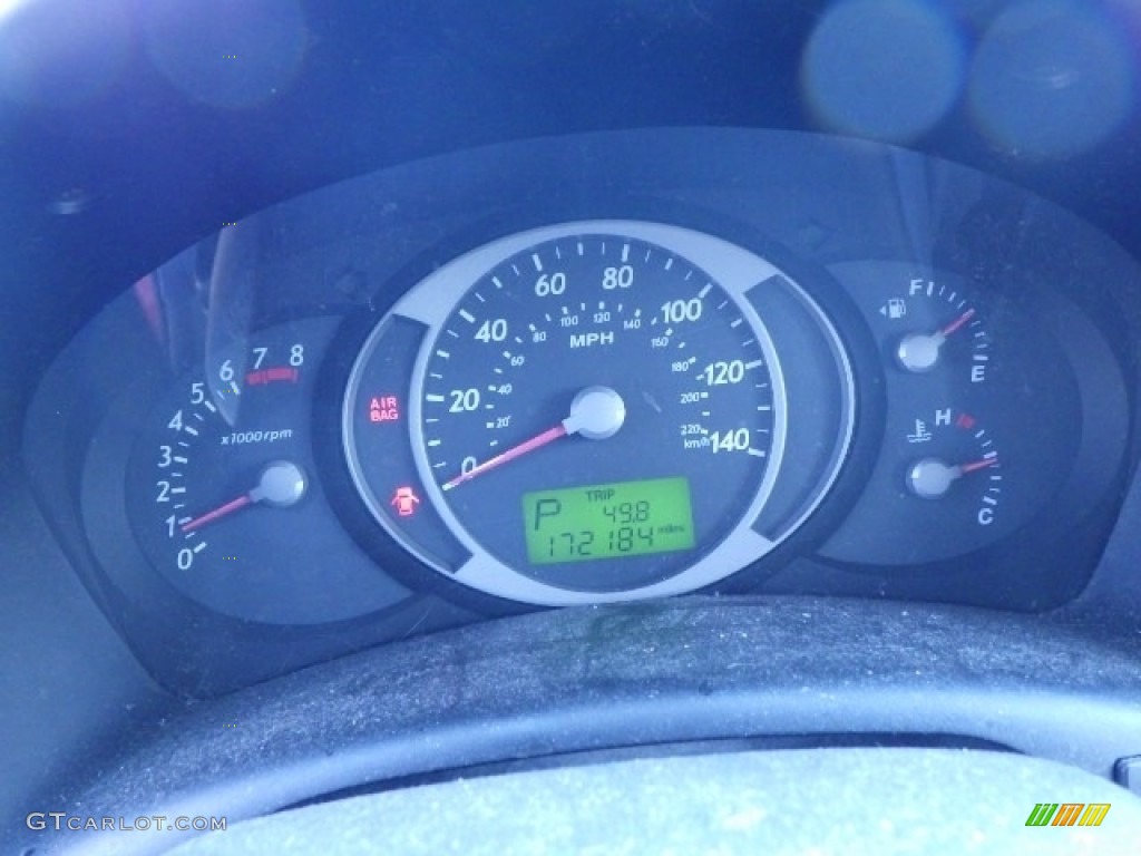 2005 Tucson GLS V6 - Mesa Red / Beige photo #12