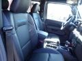 Black 2023 Jeep Wrangler Unlimited Rubicon 4XE Hybrid Interior Color