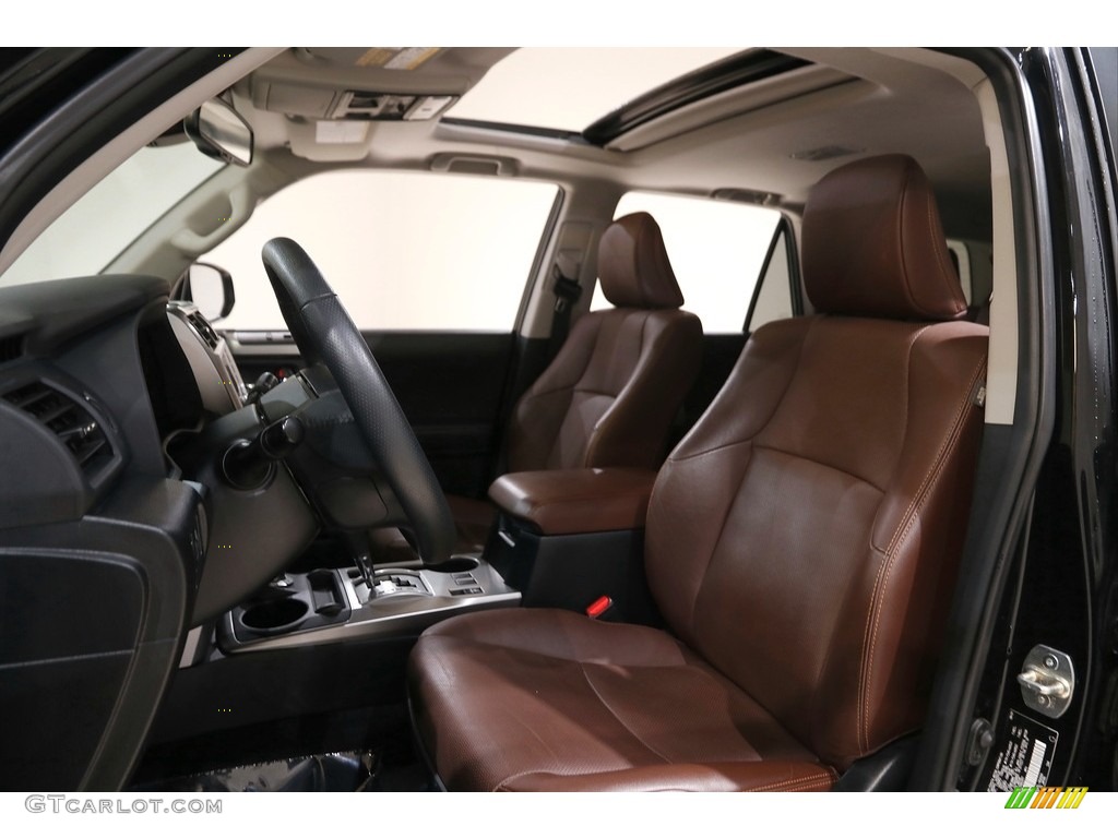 2022 4Runner Limited 4x4 - Midnight Black Metallic / Redwood photo #5