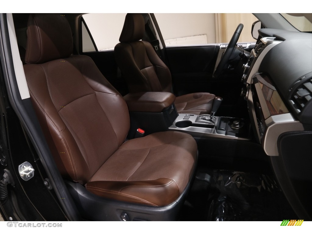 2022 4Runner Limited 4x4 - Midnight Black Metallic / Redwood photo #16