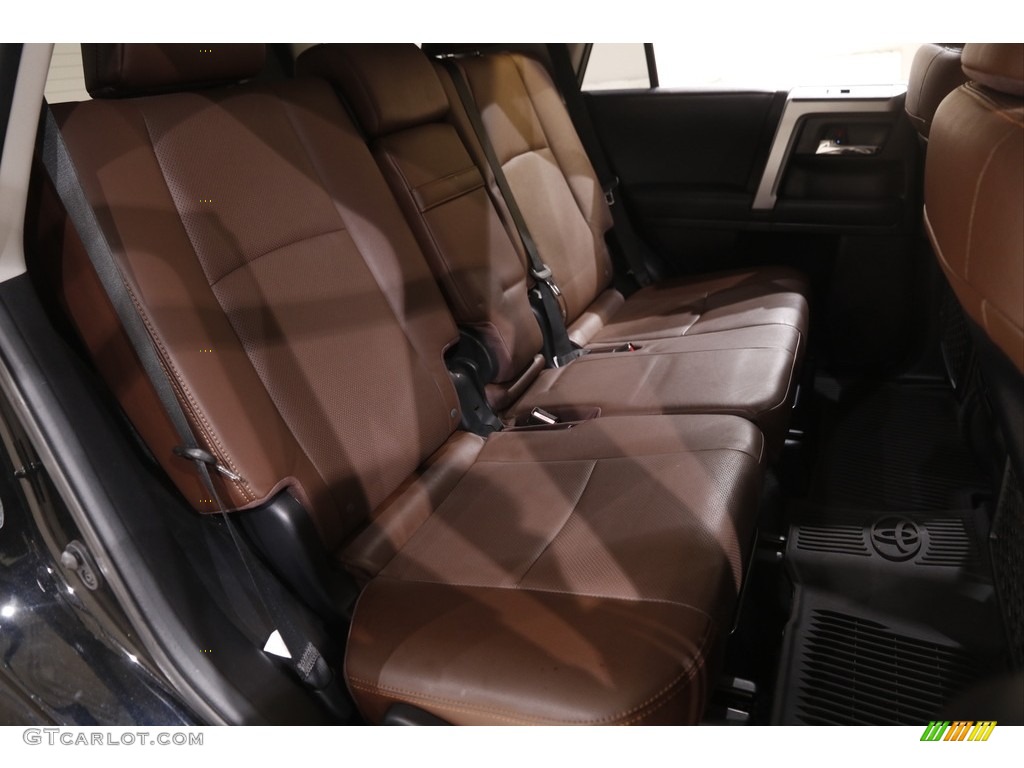 2022 4Runner Limited 4x4 - Midnight Black Metallic / Redwood photo #17