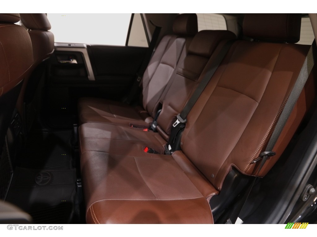 2022 4Runner Limited 4x4 - Midnight Black Metallic / Redwood photo #18