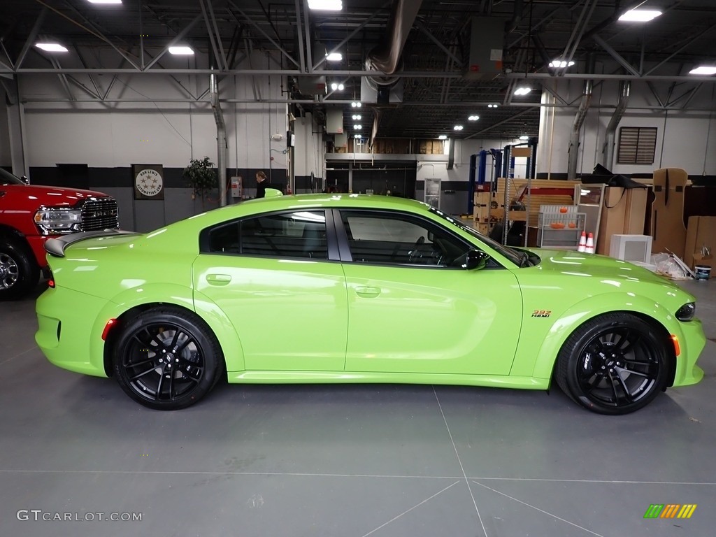 Sublime Metallic 2023 Dodge Charger Scat Pack Widebody Exterior Photo #145844398