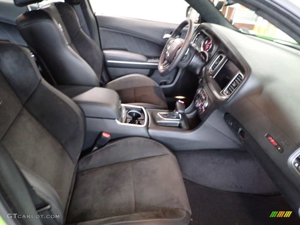 Black Interior 2023 Dodge Charger Scat Pack Widebody Photo #145844443