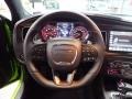 Black 2023 Dodge Charger Scat Pack Widebody Steering Wheel