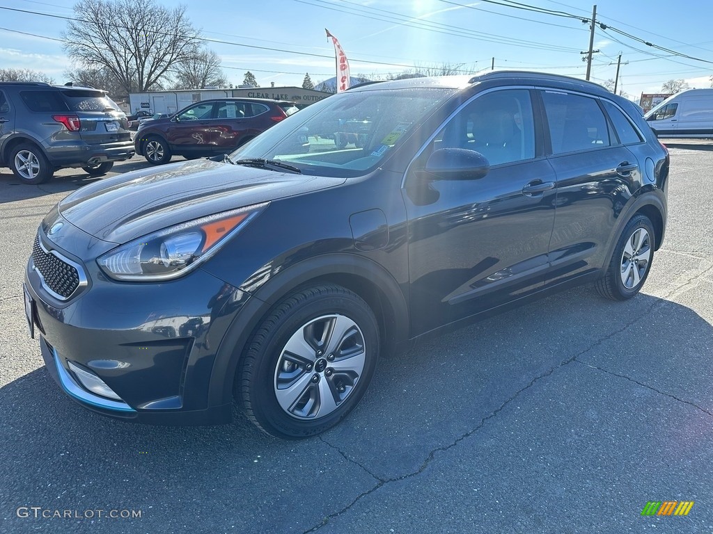 2019 Niro LX Hybrid - Deep Cerulean Blue / Gray photo #3