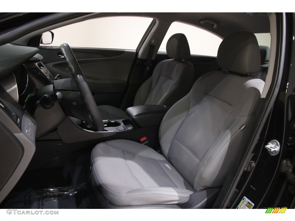 2013 Sonata GLS - Midnight Black / Gray photo #5