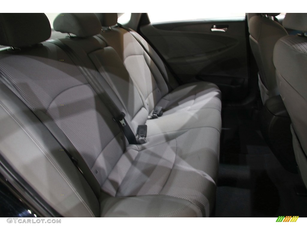 2013 Sonata GLS - Midnight Black / Gray photo #15