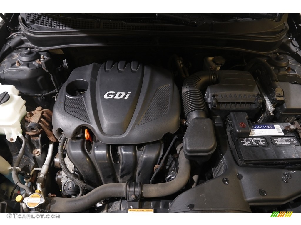 2013 Sonata GLS - Midnight Black / Gray photo #18