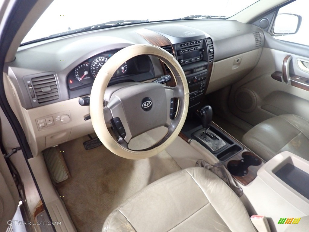 2006 Sorento EX 4x4 - Sand Beige / Gray photo #3