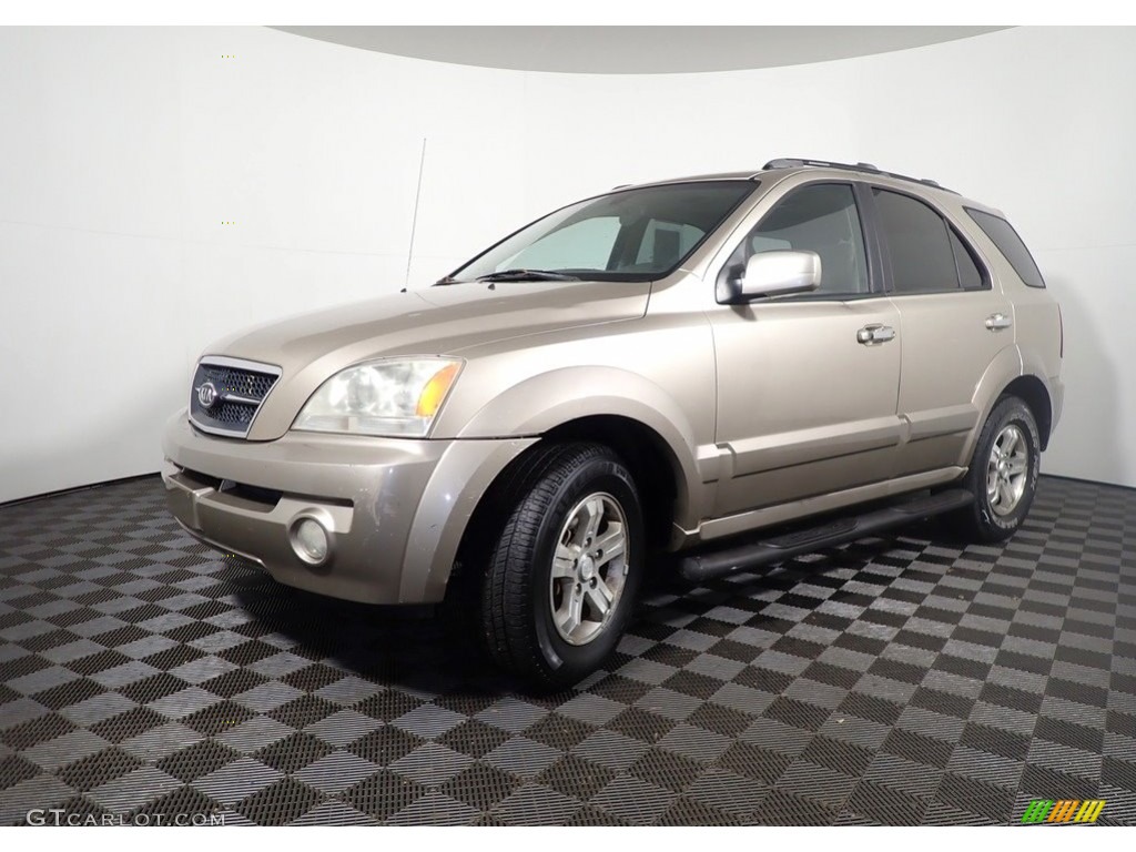 2006 Sorento EX 4x4 - Sand Beige / Gray photo #10