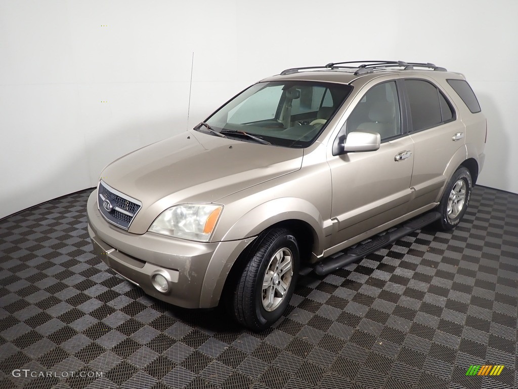 2006 Sorento EX 4x4 - Sand Beige / Gray photo #11