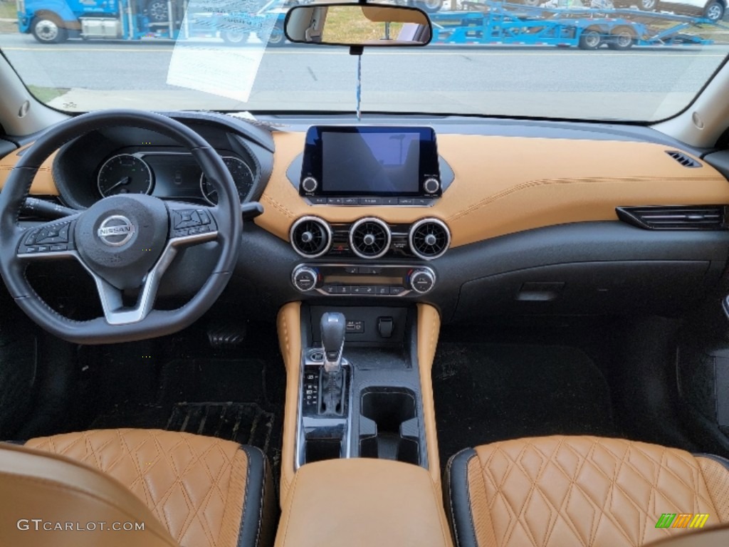 Tan Interior 2020 Nissan Sentra SV Photo #145846399