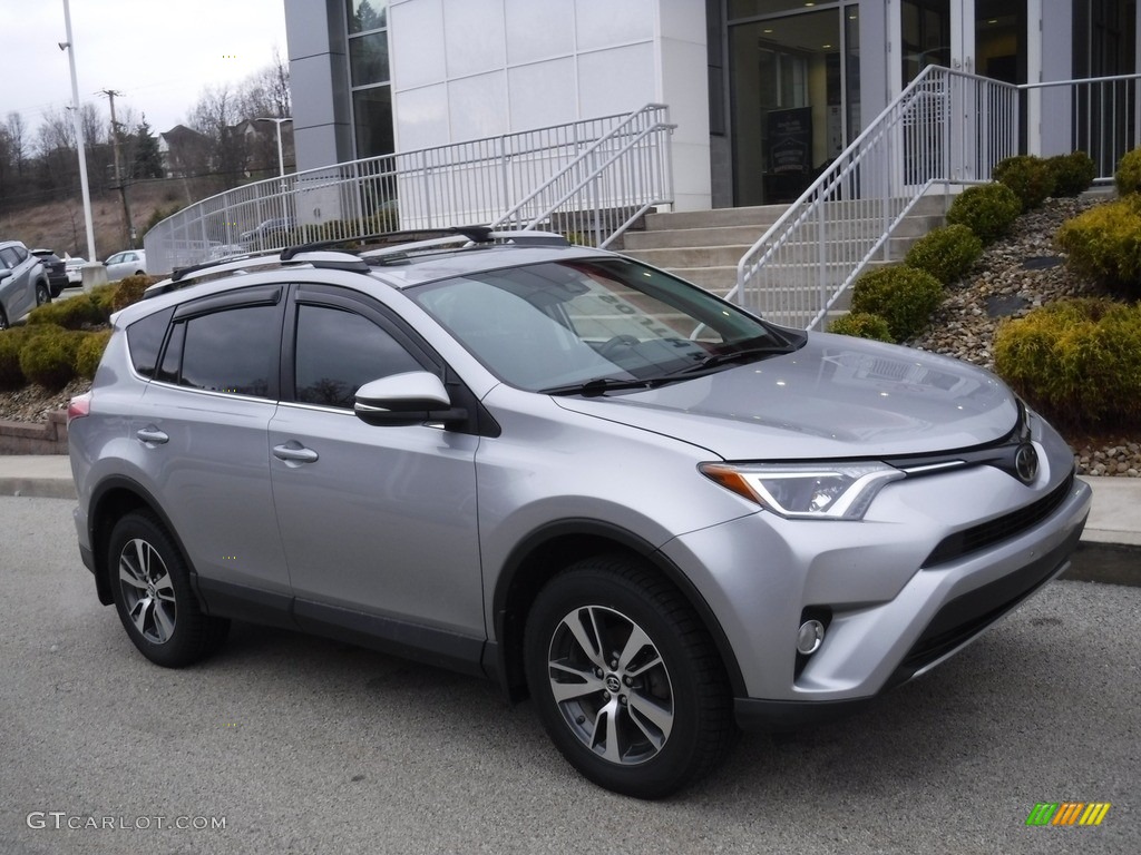 Silver Sky Metallic Toyota RAV4