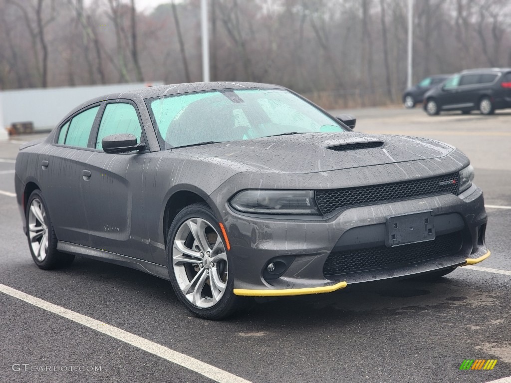 2022 Charger GT - Granite Pearl / Black photo #3