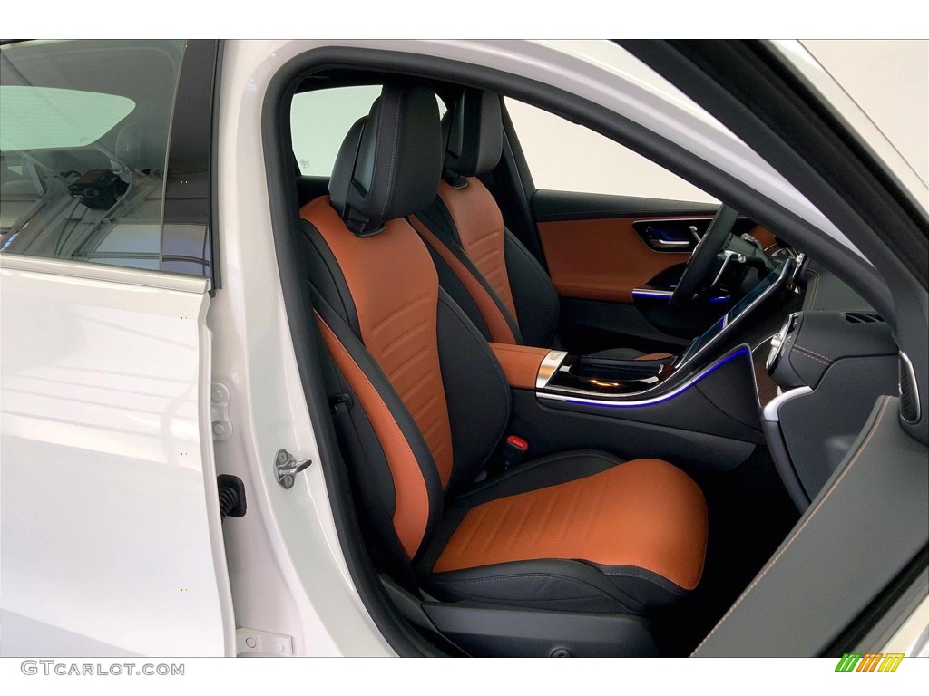 Sienna Brown/Black Interior 2023 Mercedes-Benz C 43 AMG 4Matic Sedan Photo #145847885