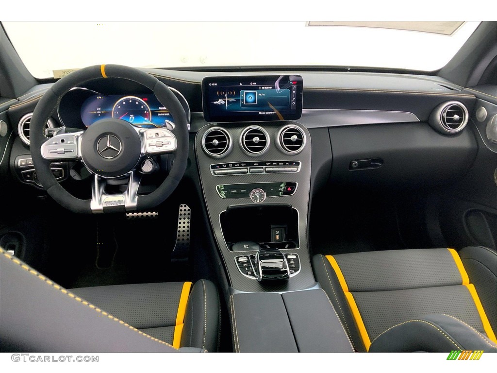 2023 Mercedes-Benz C 63 S Coupe Magma Gray/Black Dashboard Photo #145848245