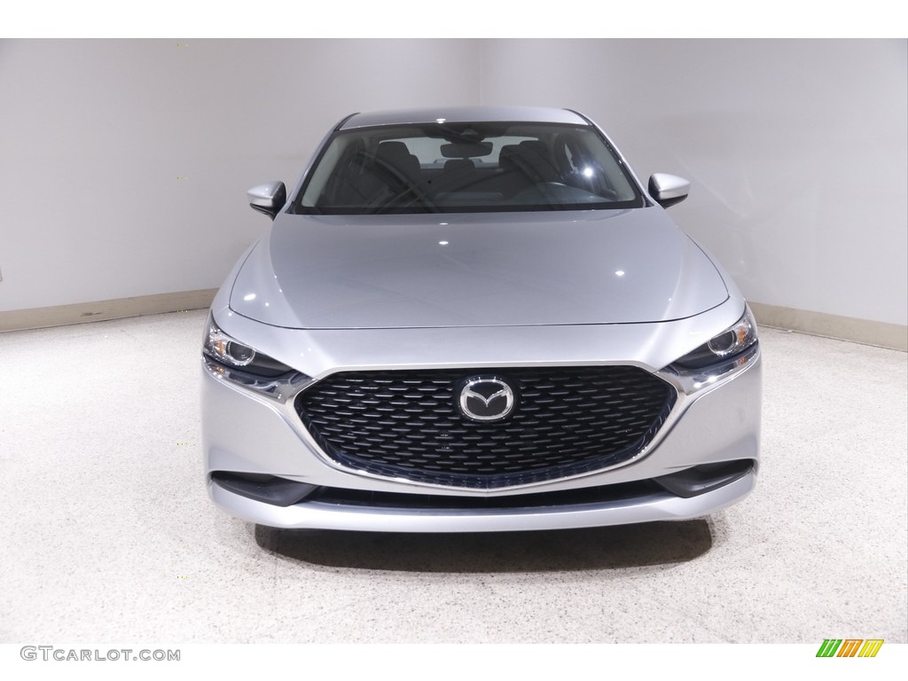 2020 MAZDA3 Sedan - Sonic Silver Metallic / Black photo #2