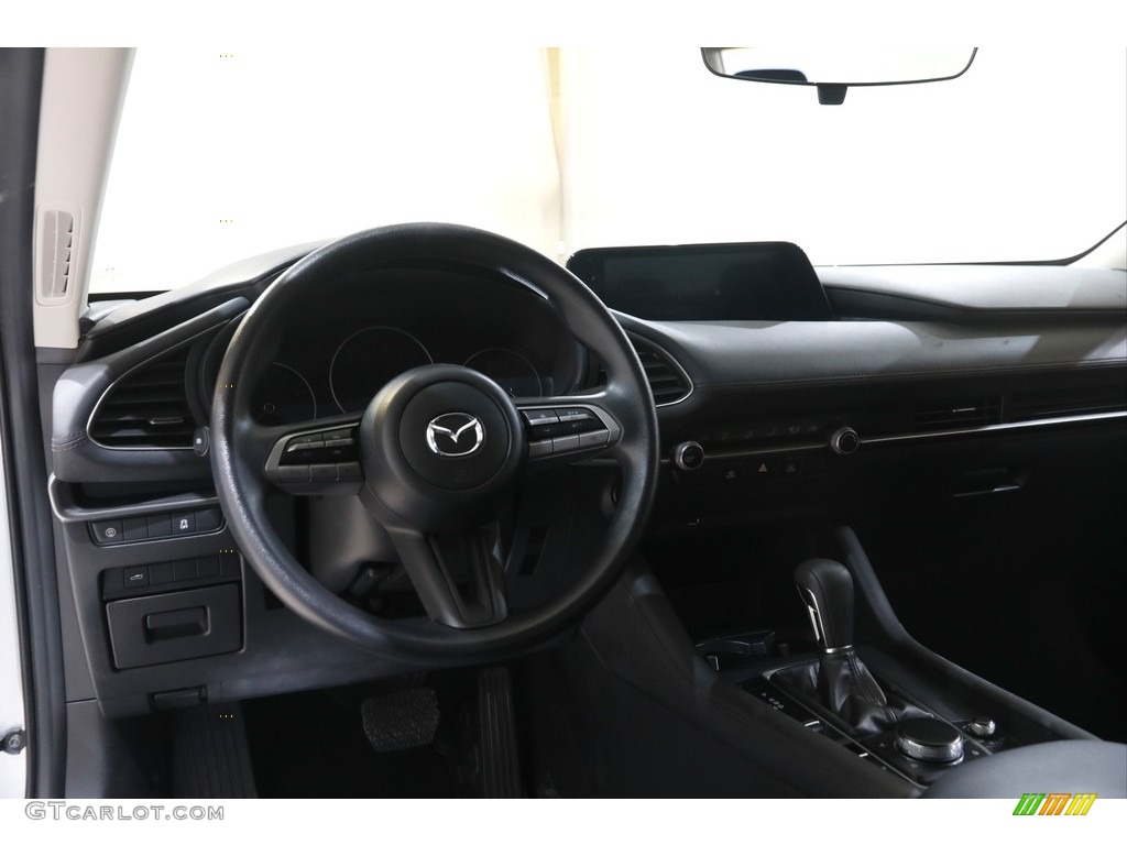 2020 Mazda MAZDA3 Sedan Black Dashboard Photo #145848638