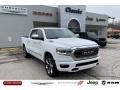 2020 Bright White Ram 1500 Limited Crew Cab 4x4  photo #1