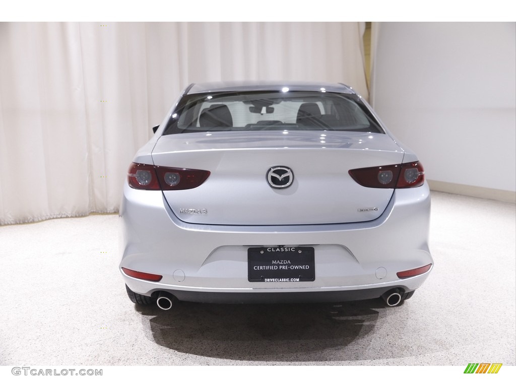 2020 MAZDA3 Sedan - Sonic Silver Metallic / Black photo #17