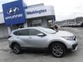 2020 Lunar Silver Metallic Honda CR-V EX-L AWD  photo #2