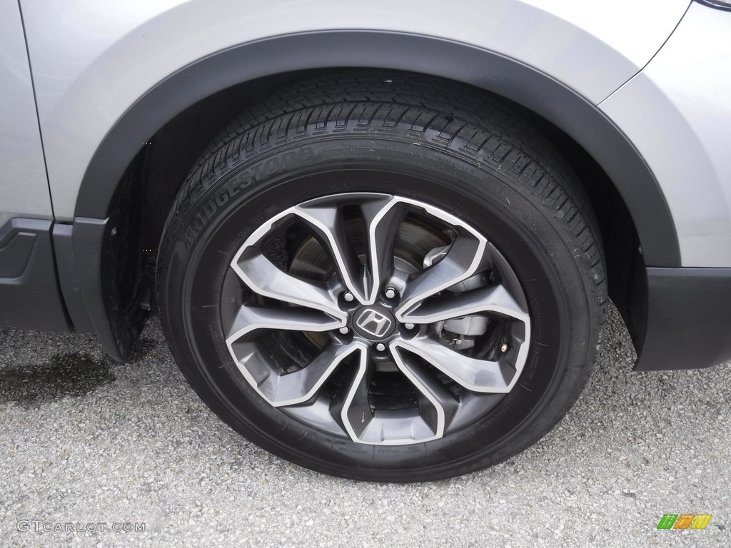 2020 CR-V EX-L AWD - Lunar Silver Metallic / Black photo #4