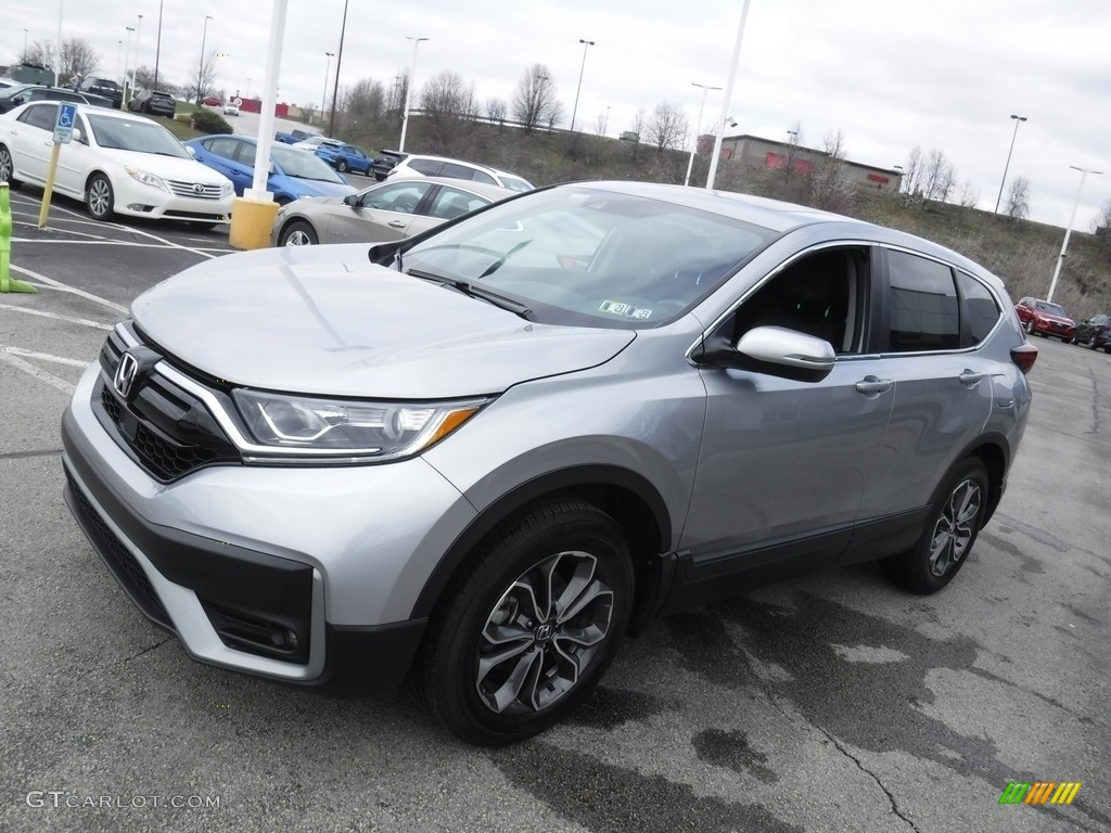 2020 CR-V EX-L AWD - Lunar Silver Metallic / Black photo #6