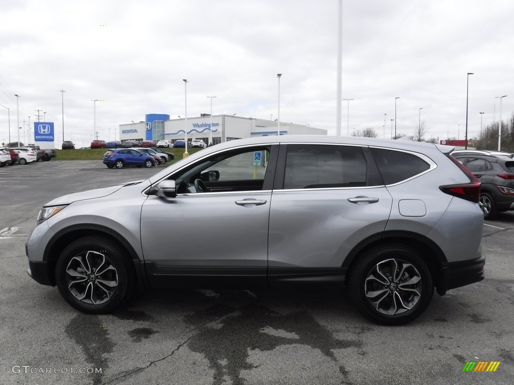 2020 CR-V EX-L AWD - Lunar Silver Metallic / Black photo #7