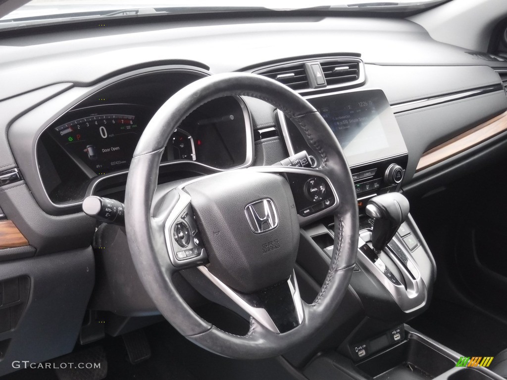2020 CR-V EX-L AWD - Lunar Silver Metallic / Black photo #14