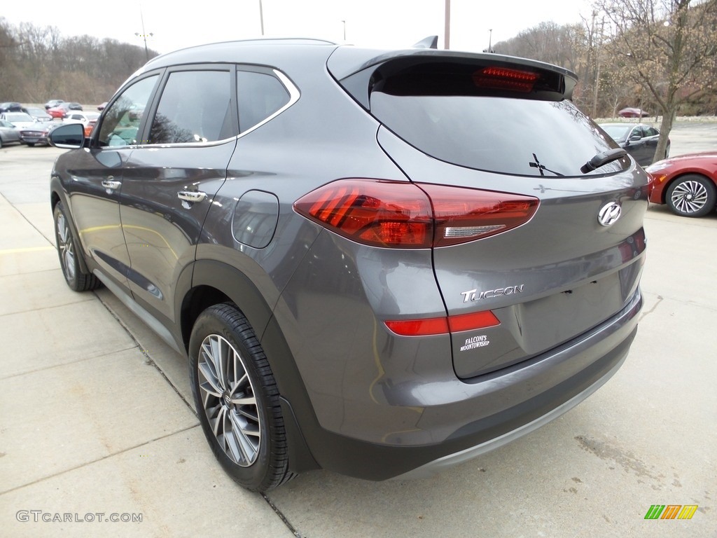 2020 Tucson Limited AWD - Magnetic Force Metallic / Black photo #5